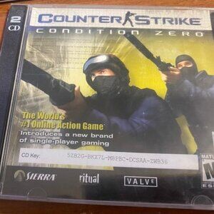 Counter-Strike: Condition Zero (Windows PC, 2003) Valve Vintage PC Sierra